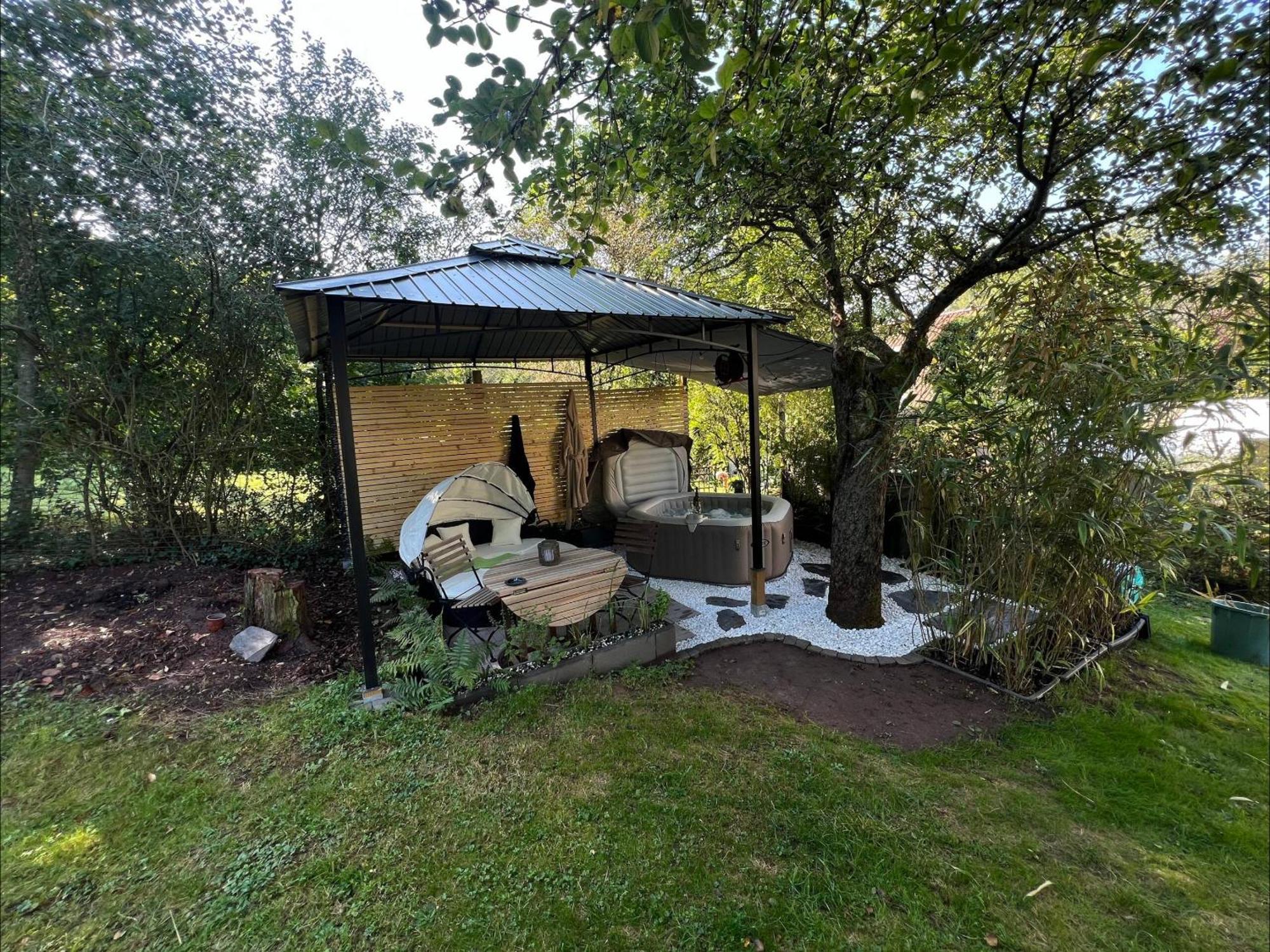 Gemuetliche Rustikale Wohnung Mit Kamin Und Optionalem Whirlpool Bad Sobernheim Bagian luar foto